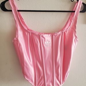 Adidas corset pink
